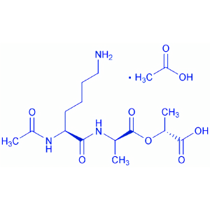Ac-Lys-D-Ala-D-lactic acid · acetate